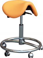 Lékařská otočná židle (sedlo) C s kruhem